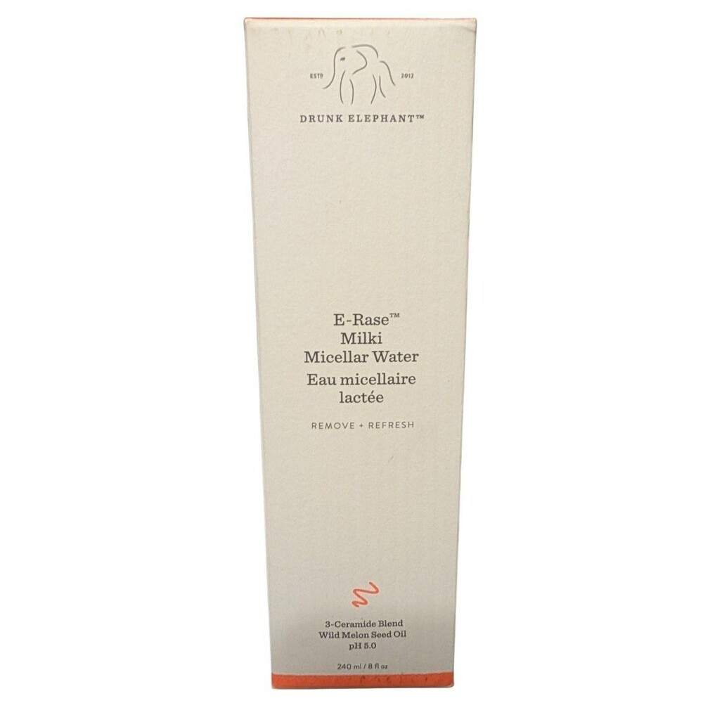 Drunk Elephant E-Rase Milki Micellar Water 240 ml 8 fl oz Cleanser New